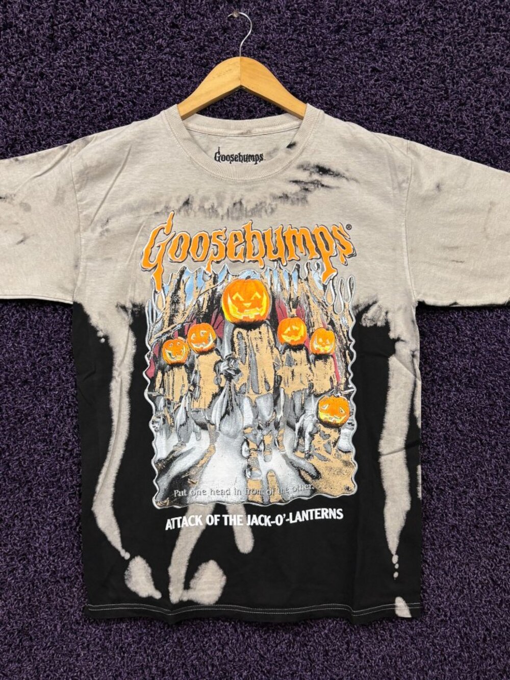 Goosebumps Attack of the Jack-O-Lanterns Horror T-Shirt S/M